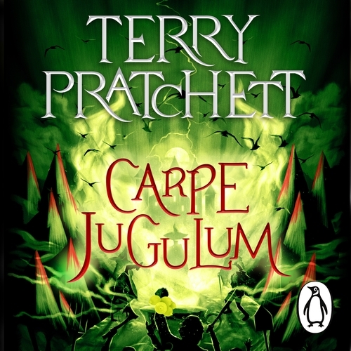 Book cover of Carpe Jugulum by Terry Pratchett