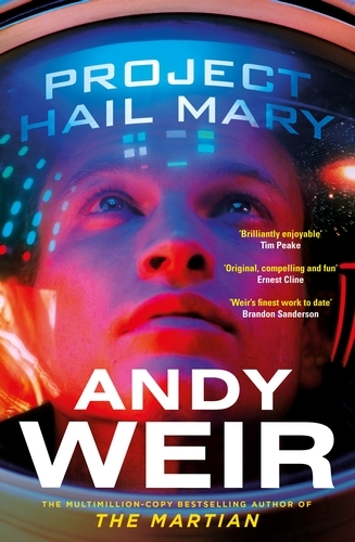 Book cover of Project Hail Mary by Andy Weir