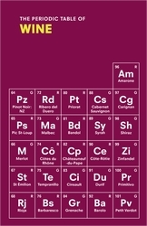 Book cover of The Periodic Table of WINE by Sarah Rowlands