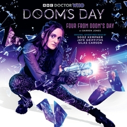 Book cover of Doctor Who: Four from Doom's Day by Darren Jones