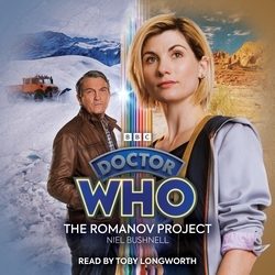 Book cover of Doctor Who: The Romanov Project by Niel Bushnell