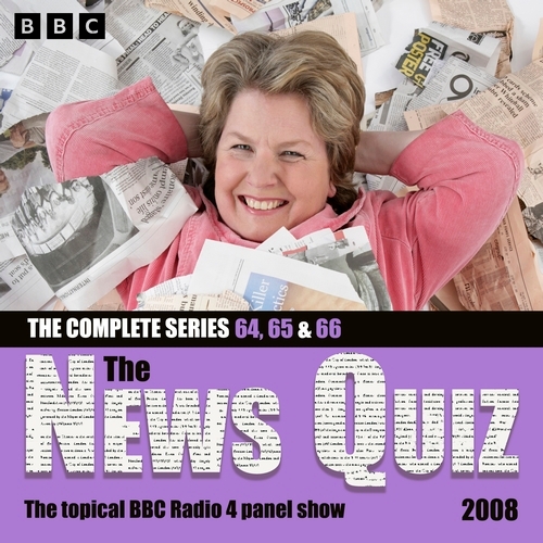 Book cover of The News Quiz 2008 by BBC Radio Comedy