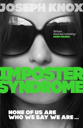 Book cover of Imposter Syndrome by Joseph Knox