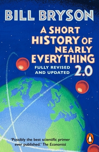 Book cover of A Short History of Nearly Everything 2.0 by Bill Bryson