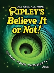 Book cover of Ripley’s Believe It or Not! 2025 by Ripley
