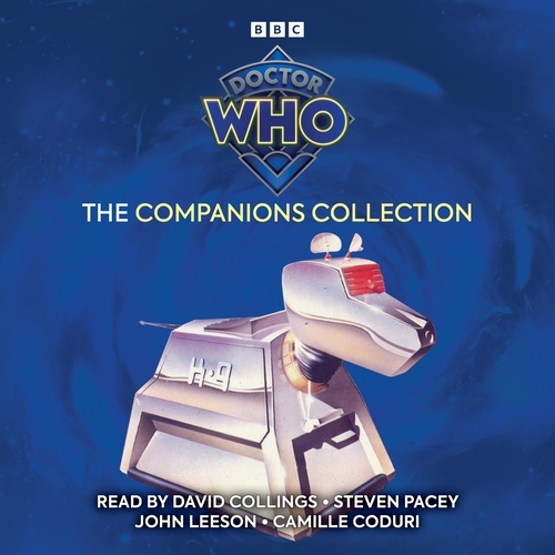 Book cover of Doctor Who: The Companions Collection by Peter Grimwade, Stephen Gallagher, Terence Dudley, Russell T Davies, Barbara Clegg