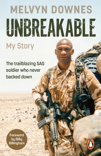 Book cover of Unbreakable by Melvyn Downes