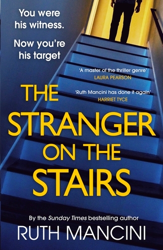 Book cover of The Stranger on the Stairs by Ruth Mancini