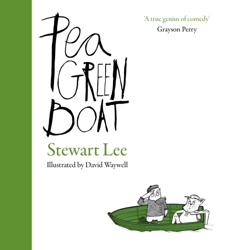Book cover of Pea Green Boat by Stewart Lee