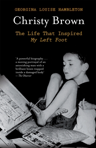 Book cover of Christy Brown by Georgina Louise Hambleton