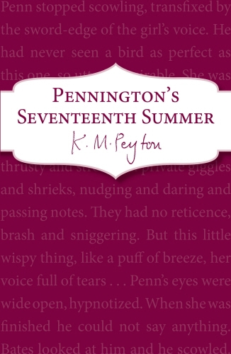 Book cover of #1 - Pennington's Seventeenth Summer by K M Peyton