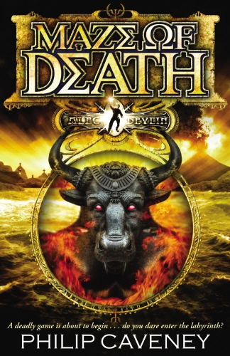 Book cover of #3 - Alec Devlin: Maze of Death by Philip Caveney