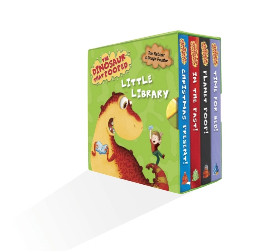Book cover of The Dinosaur that Pooped: Little Library by Tom Fletcher, Dougie Poynter