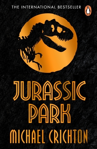 Book cover of Jurassic Park by Michael Crichton