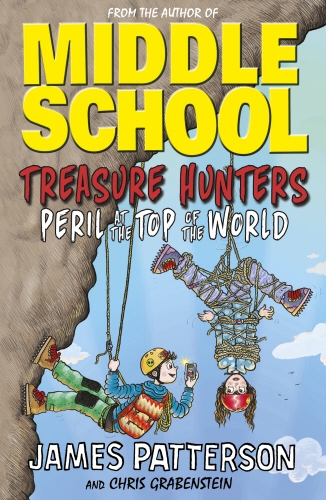 Book cover of #4 - Treasure Hunters: Peril at the Top of the World by James Patterson