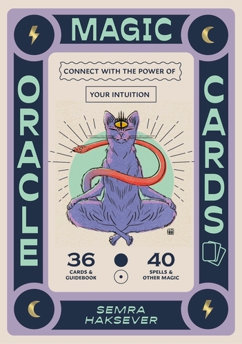 Book cover of Magic Oracle Cards by Semra Haksever