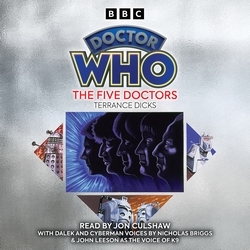 Book cover of Doctor Who: The Five Doctors by Terrance Dicks