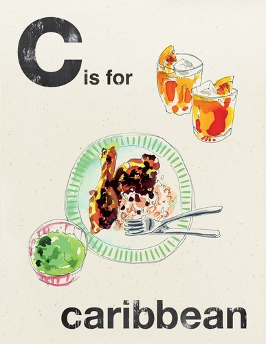 Book cover of Alphabet Cooking: C is for Caribbean by Quadrille