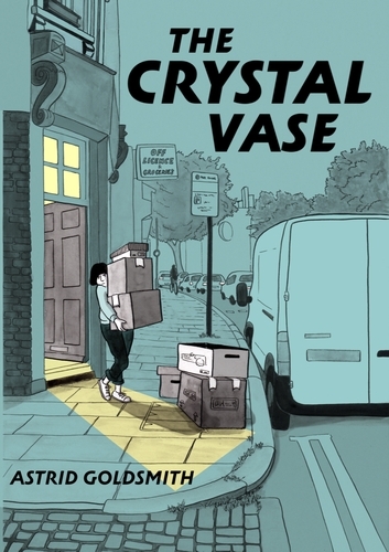 Book cover of The Crystal Vase by Astrid Goldsmith