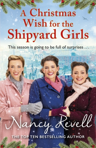 Book cover of A Christmas Wish for the Shipyard Girls by Nancy Revell