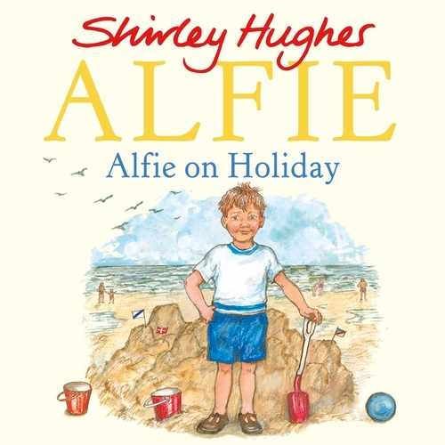 Book cover of Alfie on Holiday by Shirley Hughes