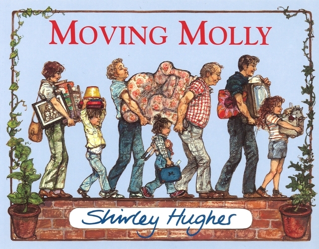 Book cover of Moving Molly by Shirley Hughes