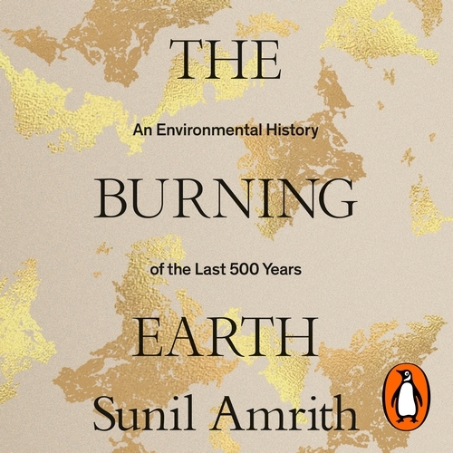 Book cover of The Burning Earth by Sunil Amrith