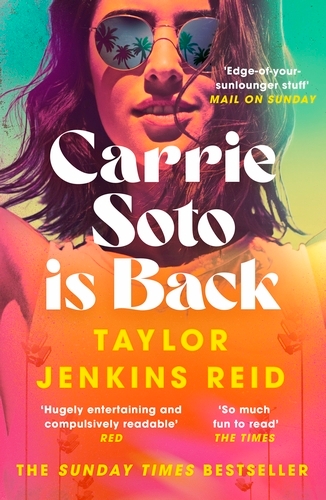 Book cover of Carrie Soto Is Back by Taylor Jenkins Reid