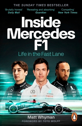 Book cover of Inside Mercedes F1 by Matt Whyman