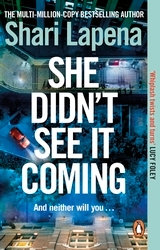Book cover of She Didn't See It Coming by Shari Lapena