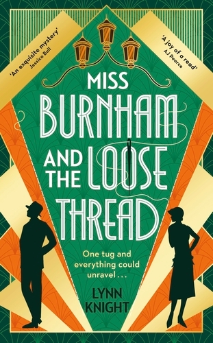 Book cover of Miss Burnham and the Loose Thread by Lynn Knight