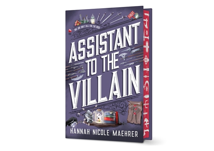 Book cover of Assistant to the Villain by Hannah Nicole Maehrer