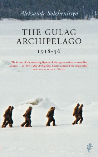 Book cover of The Gulag Archipelago by Aleksandr Solzhenitsyn