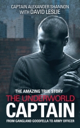 Book cover of The Underworld Captain by Alexander Shannon, David Leslie