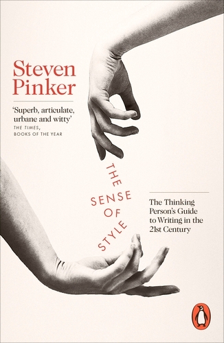 Book cover of The Sense of Style by Steven Pinker