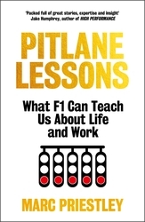 Book cover of Pitlane Lessons by Marc 'Elvis' Priestley