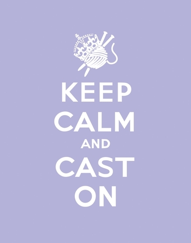 Book cover of Keep Calm Cast On by Erika Knight