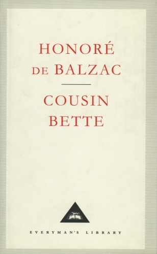 Book cover of Cousin Bette by Honoré de Balzac