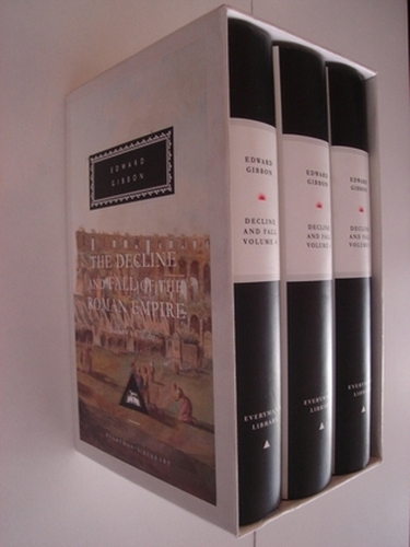 Book cover of Decline and Fall of the Roman Empire: Vols 1-3 by Edward Gibbon