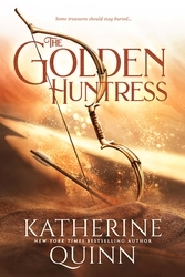Book cover of The Golden Huntress by Katherine Quinn