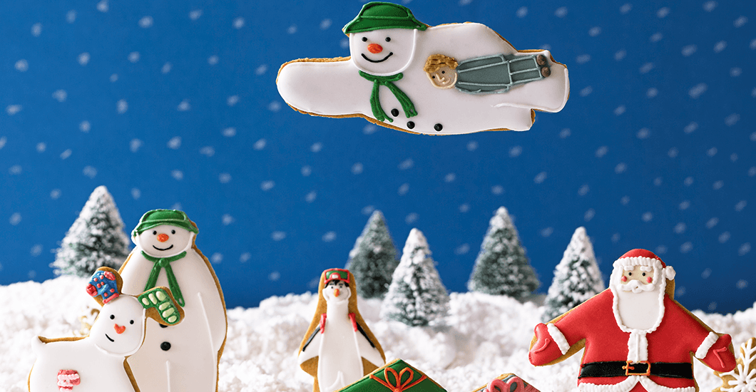 Bake Snowman biscuits with Biscuiteers