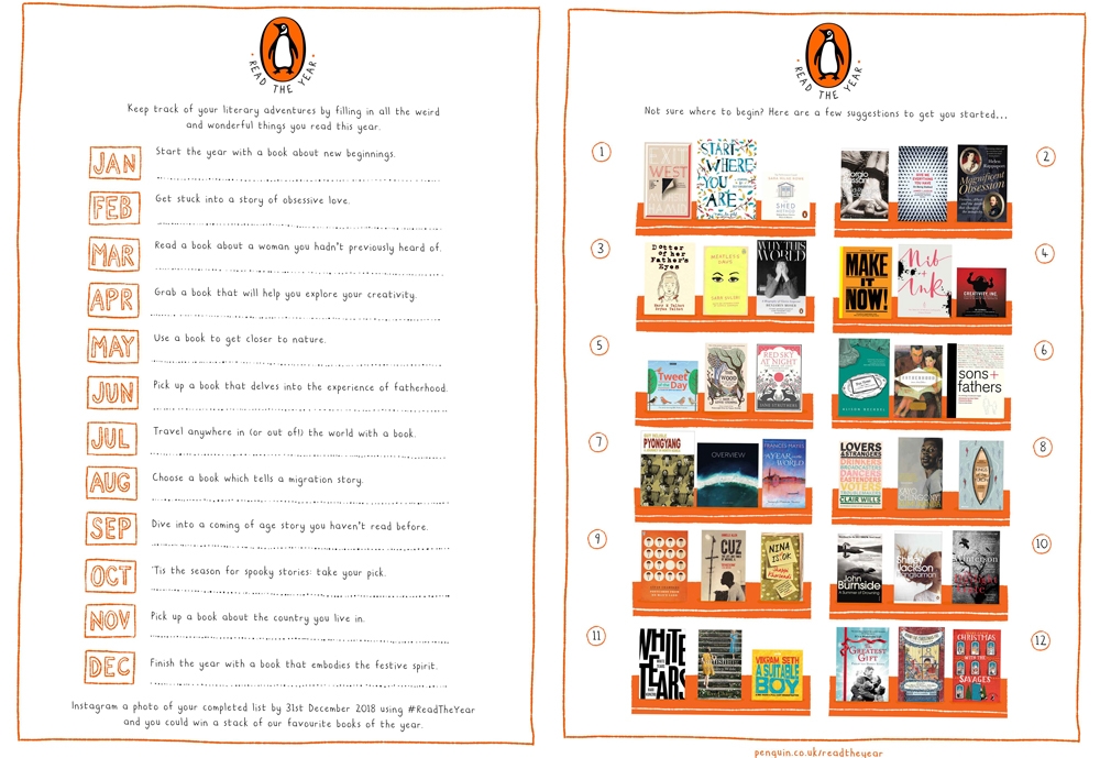 Read the year with Pengiuin