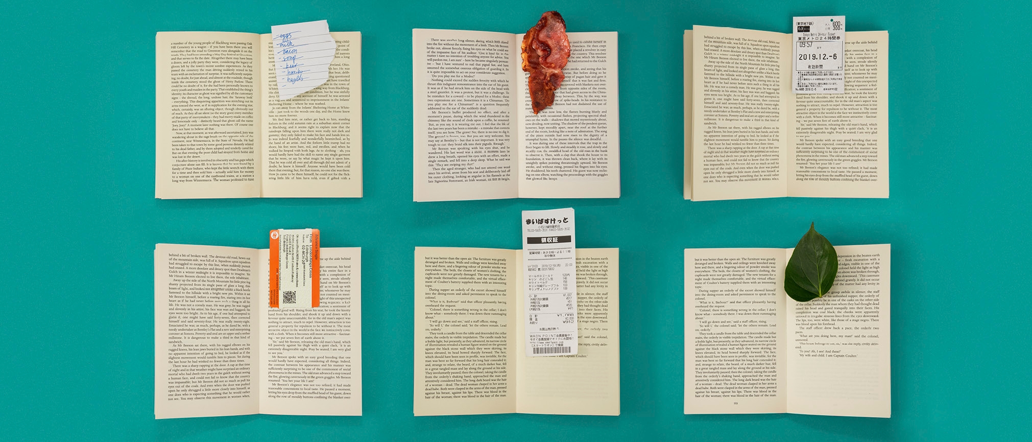 How your choice of bookmark can tell its own strange story