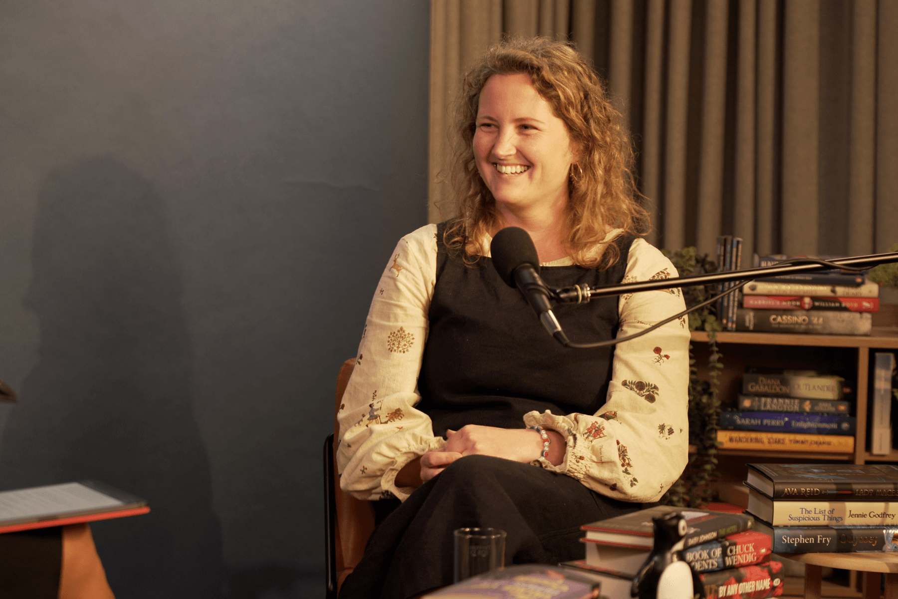Author, Daisy Johnson speaking on The Penguin Podcast