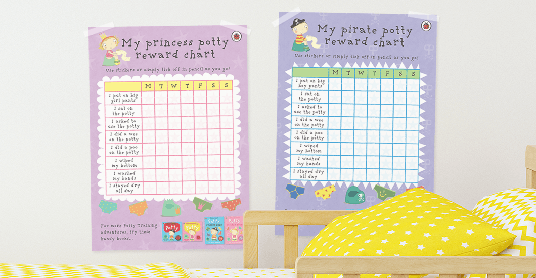 Potty training charts