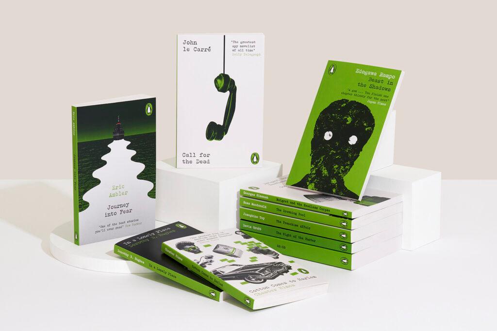 Photo of the Penguin Modern Classics crime and espionage collection