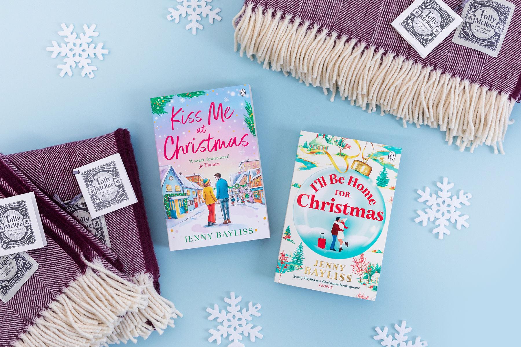Win a cosy winter treat with a luxurious Tolly McRae mulberry merino throw & Jenny Bayliss’s new festive novel!