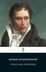 Book cover of Essays and Aphorisms by Arthur Schopenhauer