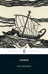Book cover of The Odyssey by Homer
