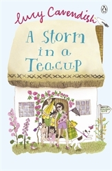 Book cover of A Storm in a Teacup by Lucy Cavendish